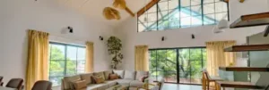 single aluminium sliding door